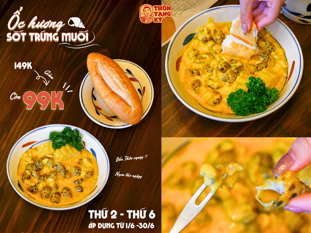 ỐC HƯƠNG THƠM LỪNG, GIÁ CHILL QUÁ CHỪNG