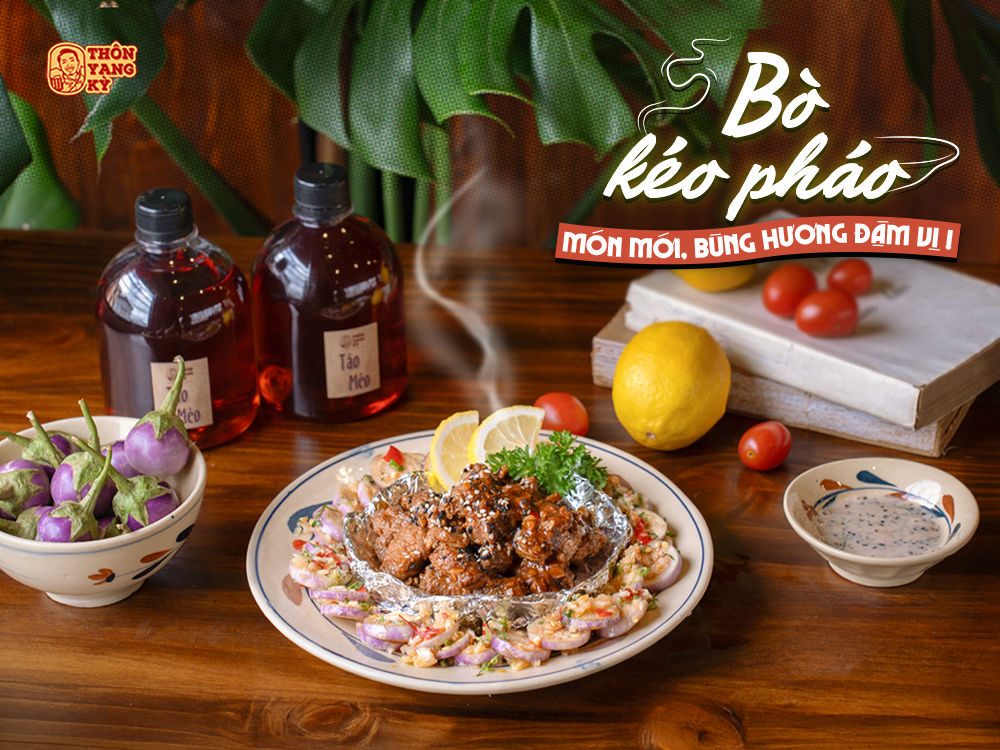 MÓN MỚI BÙNG NỔ – BÒ KÉO PHÁO ĐÃ CÓ MẶT TẠI THÔN YANG KỲ